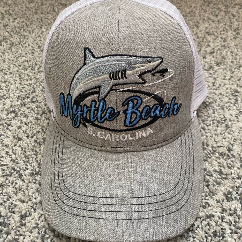 Myrtle Beach Shark Trucker Hat